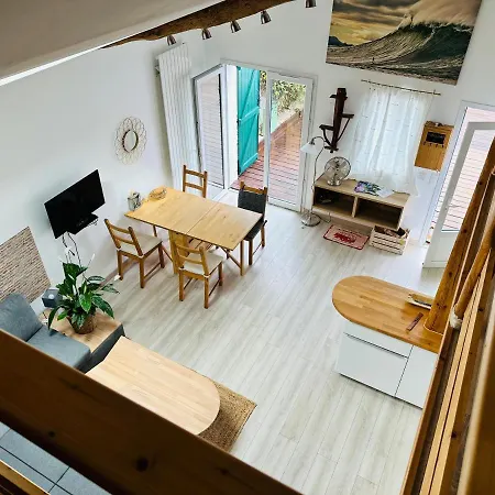 Sunny - Charmant Duplex Avec Terrasse Privative Tosse Exterior foto